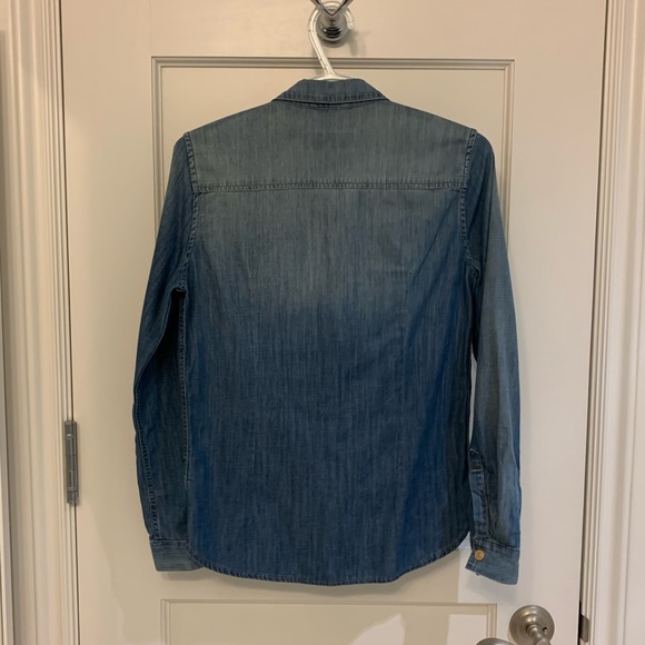 7 For All ManKind Denim Shirt - Picture 5 of 5